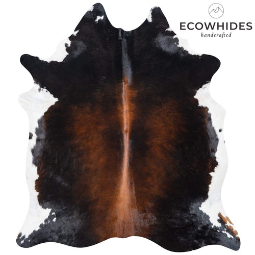 Brazilian Mahogany Cowhide Rug Size 6'2" L x 5'7" W 7307
