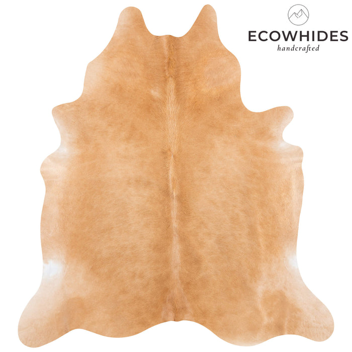 Brazilian Beige Cowhide Rug Size 7'5" L x 6'9" W 7315