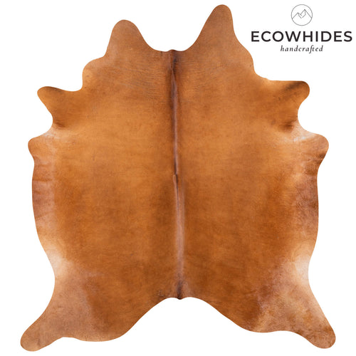 Brazilian Brown Cowhide Rug Size 7'11" L x 7'1" W 7332