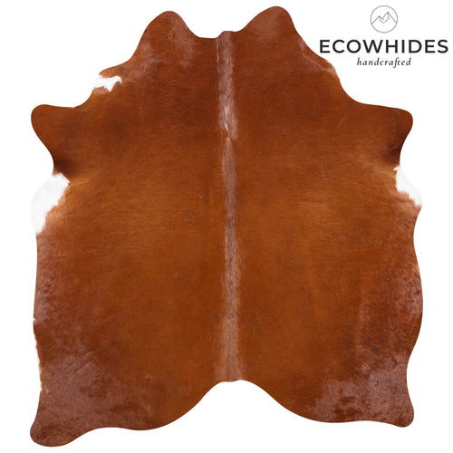 Brazilian Brown Cowhide Rug Size 5'8" L x 5'1" W 7343