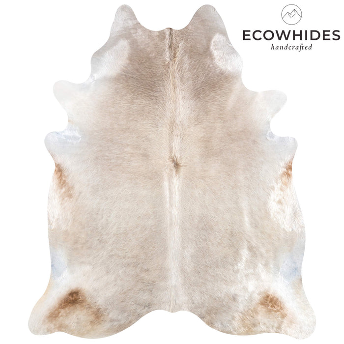 Brazilian Champagne Cowhide Rug Size 7'7" L x 6'5" W 7352