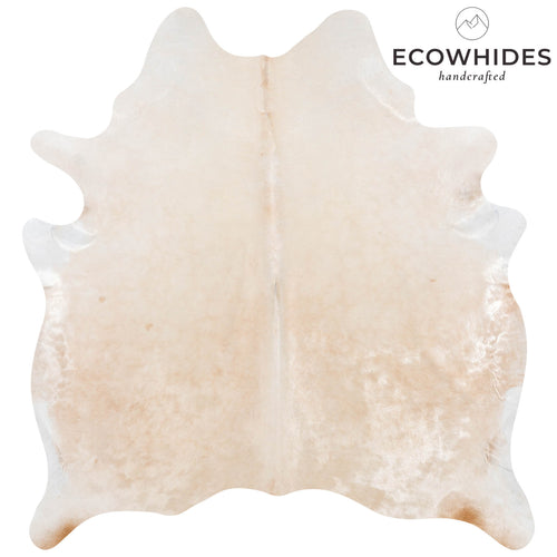 Brazilian Champagne Cowhide Rug Size 6'9" L x 6'1" W 7355