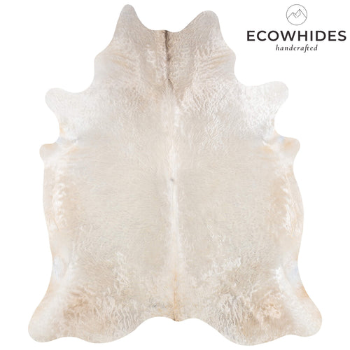 Brazilian Champagne Cowhide Rug Size 7'3" L x 6'3" W 7357