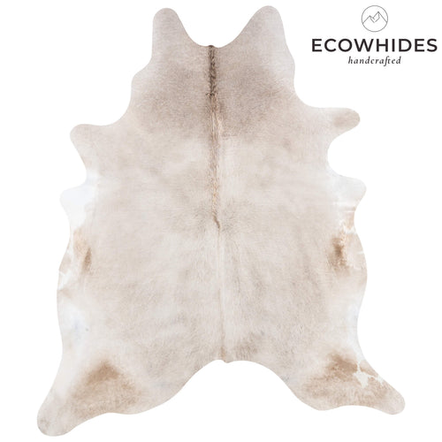 Brazilian Champagne Cowhide Rug Size 7'3" L x 6'3" W 7363