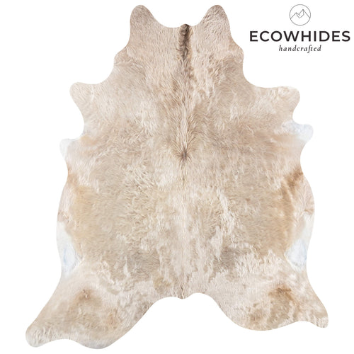 Brazilian Champagne Cowhide Rug Size 8'8" L x 7'8" W 7365