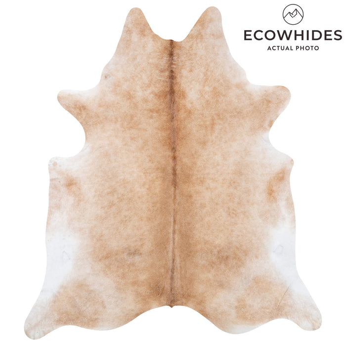 Brazilian Beige Cowhide Rug Size 8'3" L x 7'3" W 7936