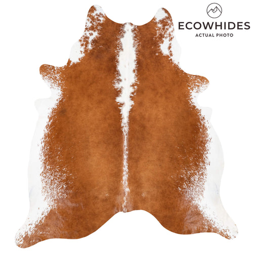 Brazilian Hereford Cowhide Rug Size 7'3" L x 6'9" W 8319