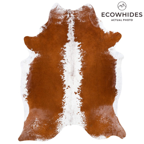 Brazilian Hereford Cowhide Rug Size 7'7" L x 6'0" W 8320