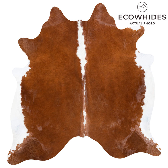 Brazilian Hereford Cowhide Rug Size 6'11" L x 6'9" W 8322