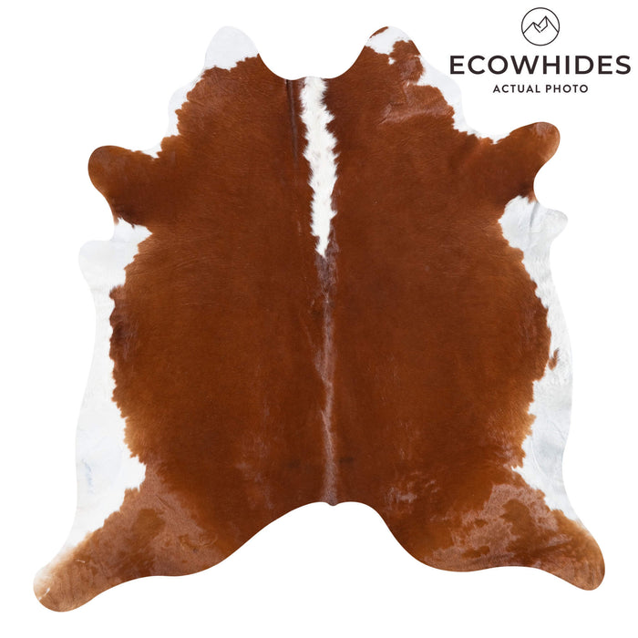Brazilian Hereford Cowhide Rug Size 7'10" L x 7'7" W 8364