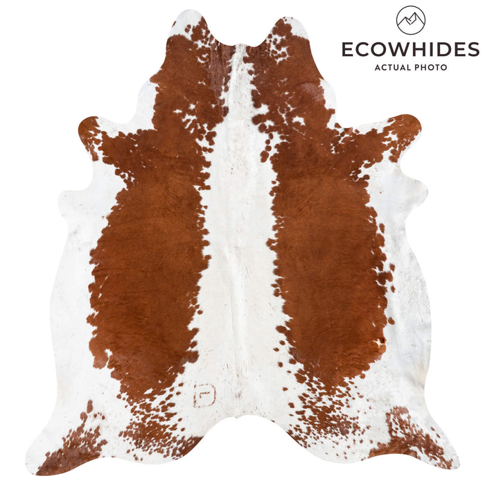 Brazilian Hereford Cowhide Rug Size 8'3" L x 7'7" W 8366