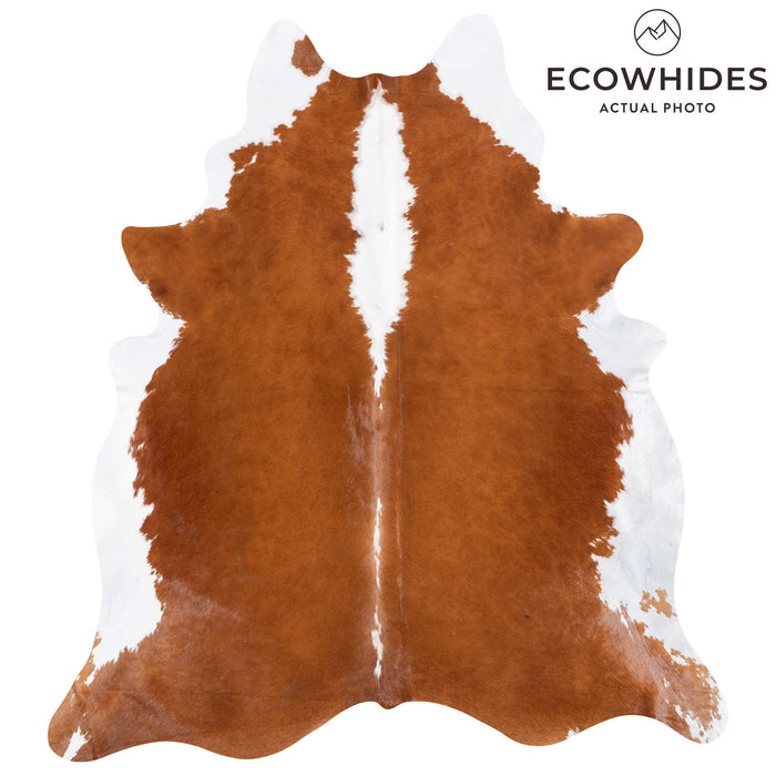 Brazilian Hereford Cowhide Rug Size 7'9" L x 7'2" W 8380