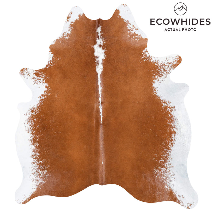 Brazilian Hereford Cowhide Rug Size 6'5" L x 5'10" W 8385