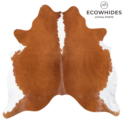 Brazilian Hereford Cowhide Rug Size 6'5" L x 6'8" W 8387