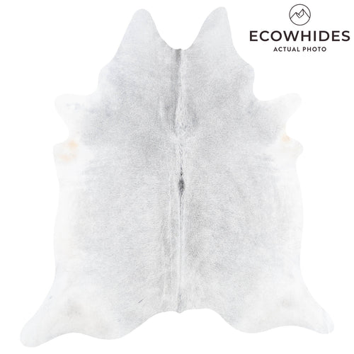 Brazilian Grey Cowhide Rug Size 7'2" L x 6'7" W 8436