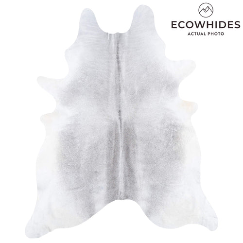 Brazilian Grey Cowhide Rug Size 8'9" L x 7'0" W 8454