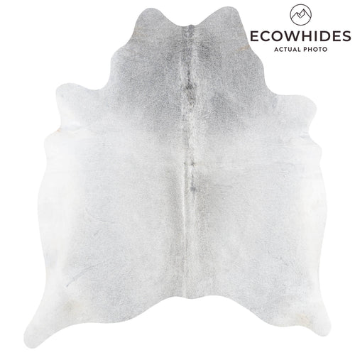 Brazilian Grey Cowhide Rug Size 6'4" L x 5'8" W 8458