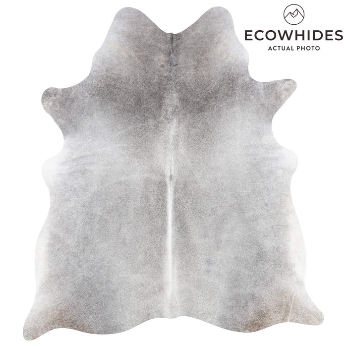 Brazilian Grey Cowhide Rug Size 6'6" L x 5'10" W 8460