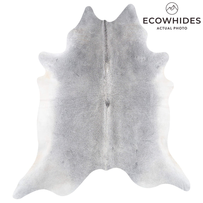 Brazilian Grey Cowhide Rug Size 7'6" L x 6'8" W 8461