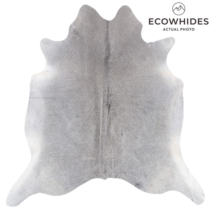 Brazilian Grey Cowhide Rug Size 6'8" L x 6'10" W 8463