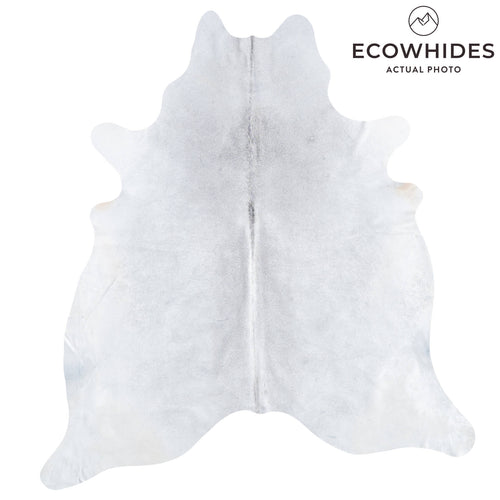 Brazilian Grey Cowhide Rug Size 7'10" L x 6'10" W 8464
