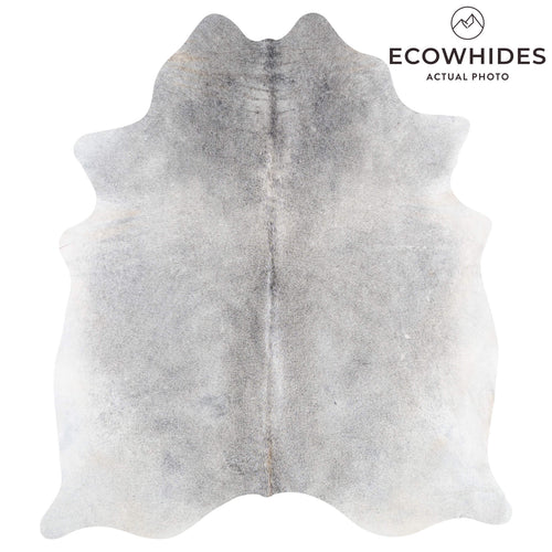 Brazilian Grey Cowhide Rug Size 7'2" L x 6'4" W 8479