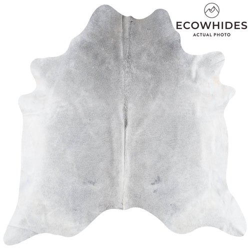 Brazilian Grey Cowhide Rug Size 7'10" L x 7'7" W 8481