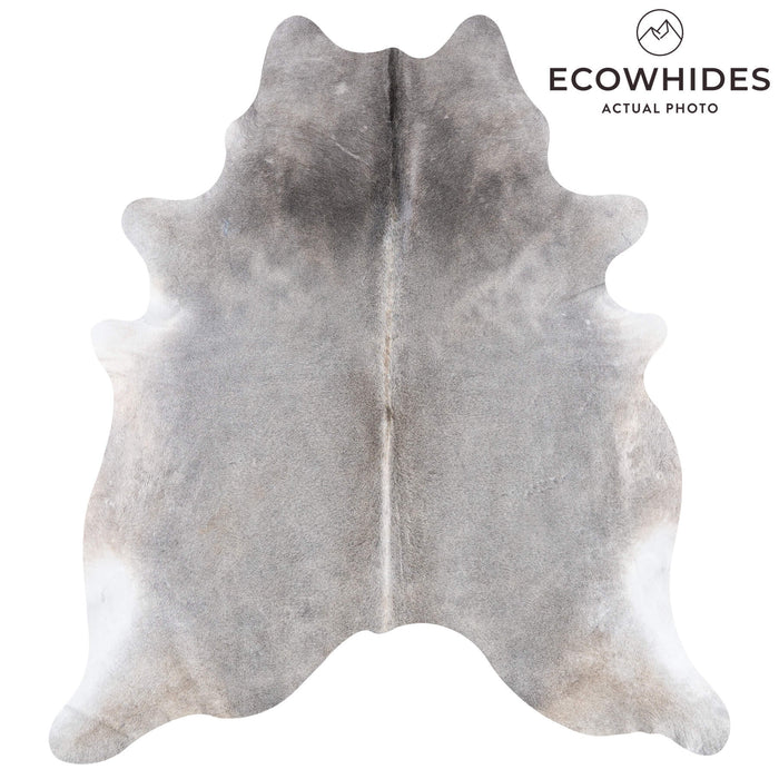 Brazilian Grey Cowhide Rug Size 7'8" L x 6'11" W 8482