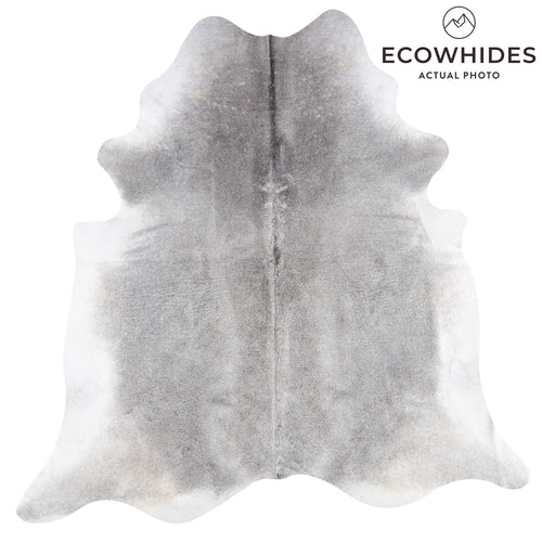 Brazilian Grey Cowhide Rug Size 7'8" L x 7'2" W 8483