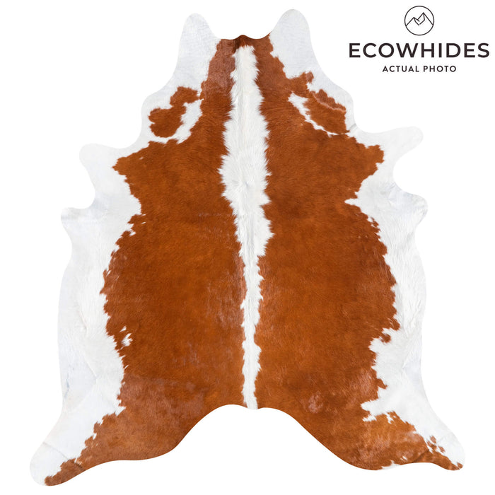 Brazilian Hereford Cowhide Rug Size 7'11" L x 7'2" W 8835