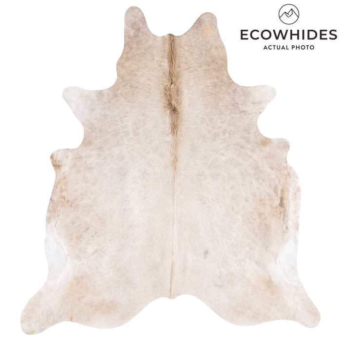 Brazilian Champagne Cowhide Rug Size 7'10" L x 7'0" W 8855
