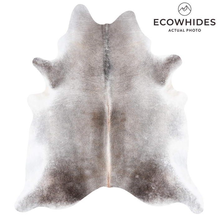 Brazilian Grey Cowhide Rug Size 8'0" L x 7'3" W 8899