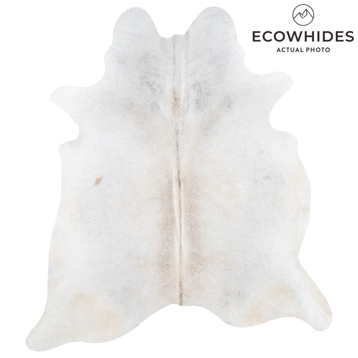 Brazilian Grey Palomino Cowhide Rug Size 7'8" L x 6'9" W 8908