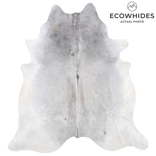 Brazilian Grey Cowhide Rug Size 7'11" L x 7'3" W 8931