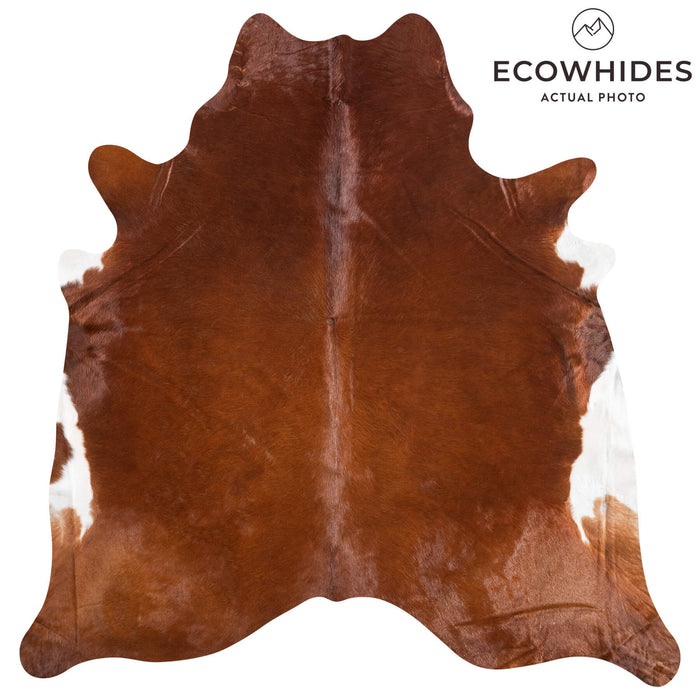 Brazilian Brown Cowhide Rug Size 8'2" L x 8'1" W 9002