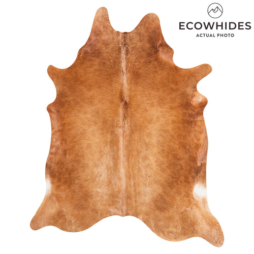 Brazilian Brown Cowhide Rug Size 7'1" L x 5'10" W 9020
