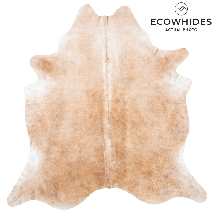 Brazilian Beige Cowhide Rug Size 7'9" L x 7'6" W 9182