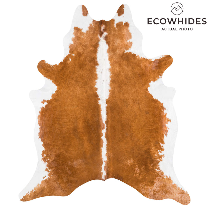 Brazilian Hereford Cowhide Rug Size 7'6" L x 6'4" W 9212