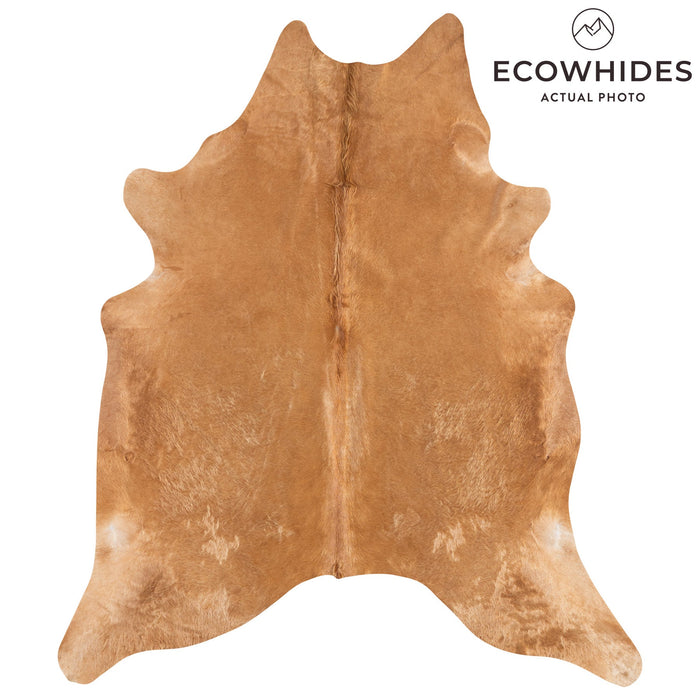Brazilian Beige Cowhide Rug Size 8'1" L x 7'0" W 9933