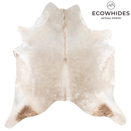 Brazilian Champagne Cowhide Rug Size 7'9" L x 7'6" W 9937