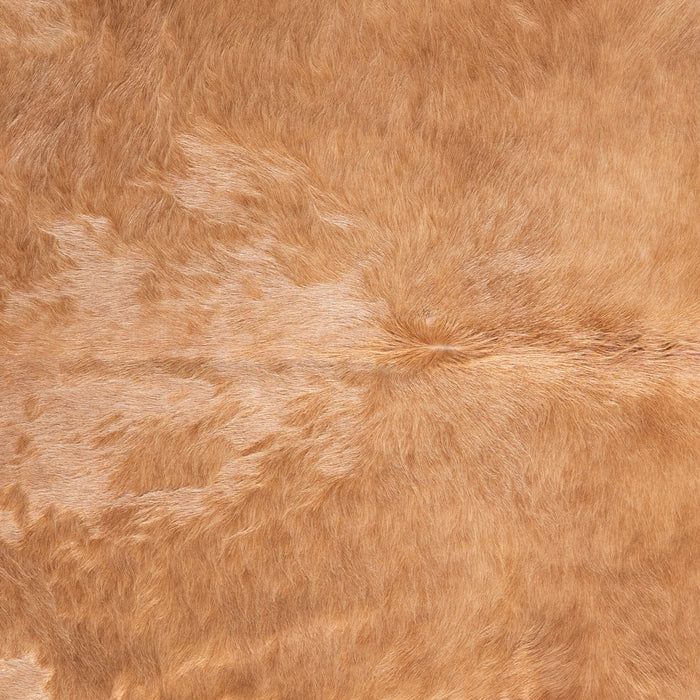 Brazilian Beige Cowhide Rug Size 7'3" L x 7'2" W 6848