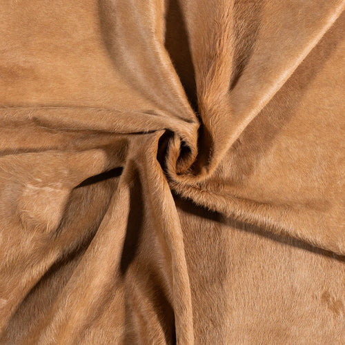 Brazilian Beige Cowhide Rug Size 5'8" L x 6.2" W 6853