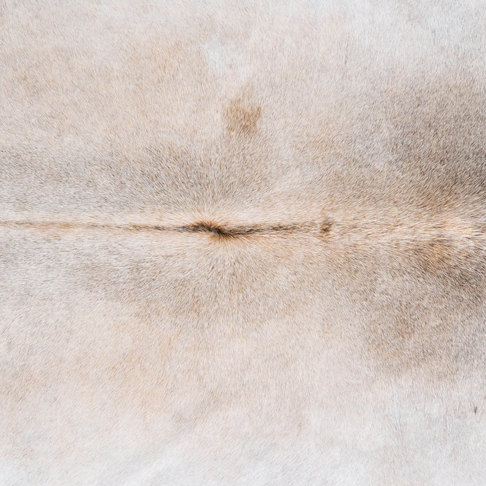 Brazilian Grey Palomino Cowhide Rug Size 7'6" L x 6'8" W 6899