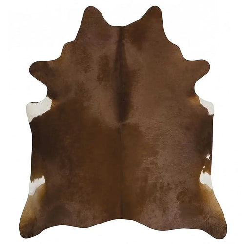 Dark Brown Brazilian Cowhide Rug, Natural Suede Leather | eCowhides