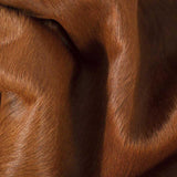 Dark Brown Brazilian Cowhide Rug, Natural Suede Leather | eCowhides