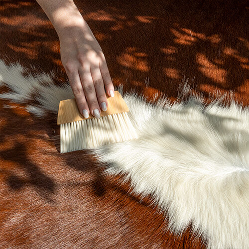 Easy To Clean Hereford Cowhide