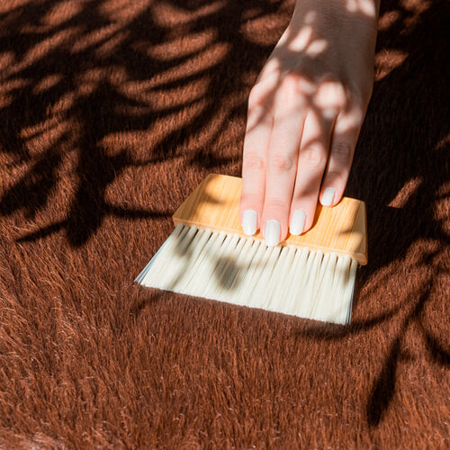 Easy To Clean Brown Cowhide