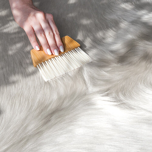 Easy To Clean White Cowhide