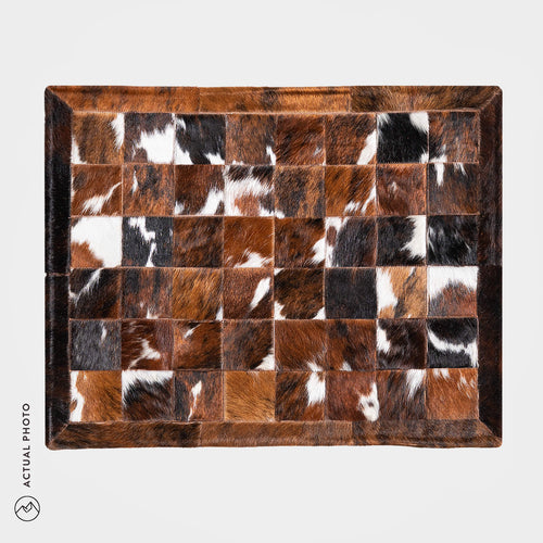 Cowhide Floor Mat Rug Size 3 x 2 Feet F-135