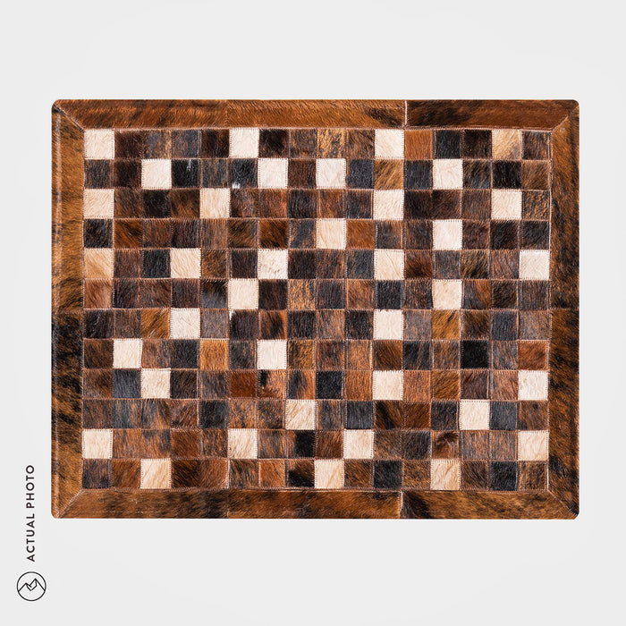 Cowhide Floor Mat Rug Size 3 x 2 Feet F-137